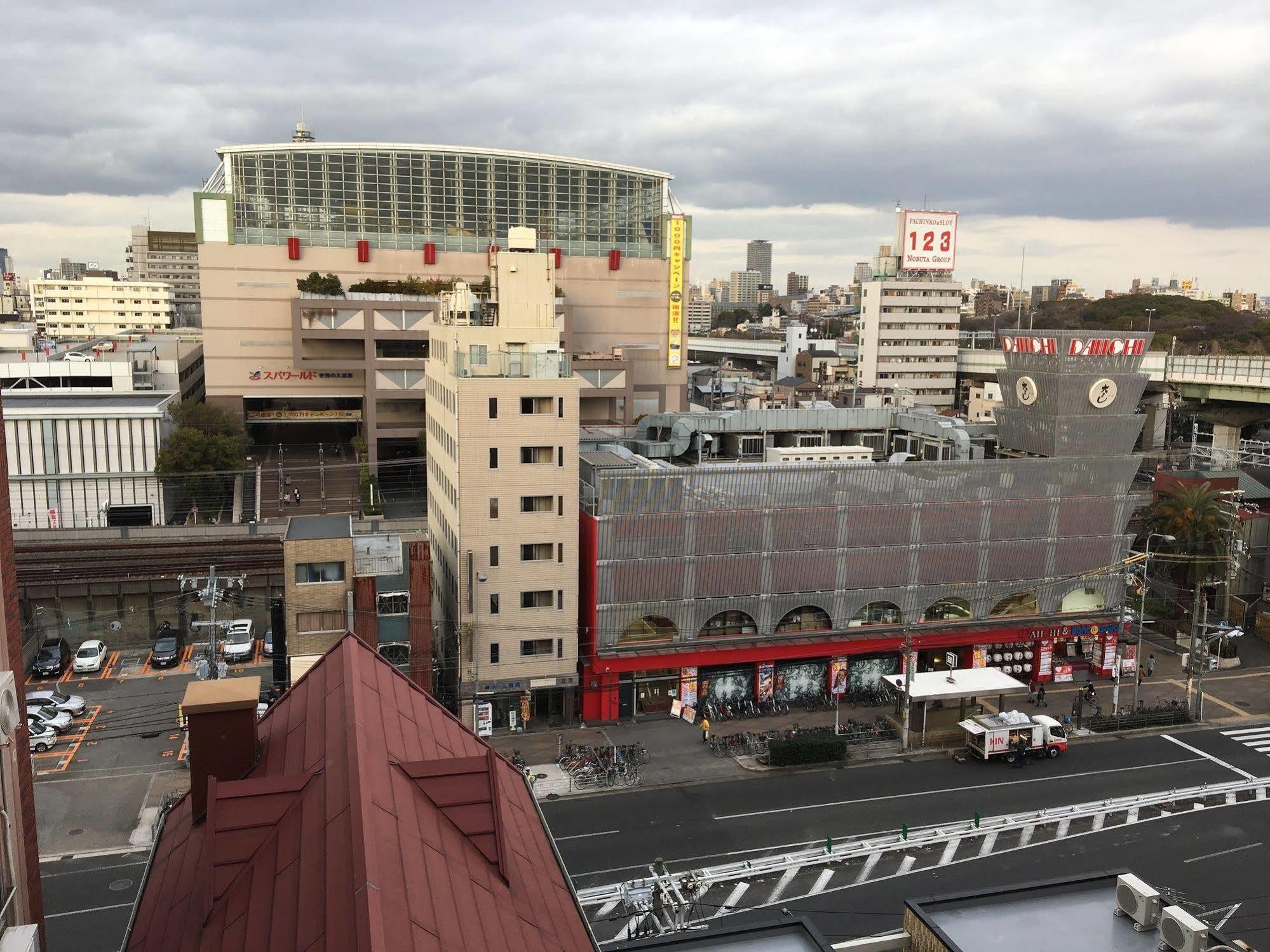 Business Hotel Shinbashi Osaka Exterior foto
